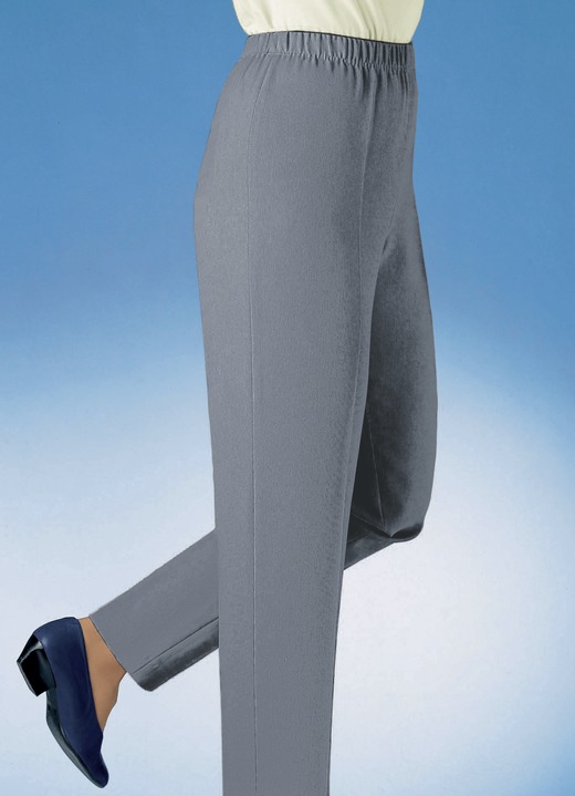 Hosen - Hose in Schlupfform, in Größe 019 bis 245, in Farbe MITTELGRAU MEL. Ansicht 1