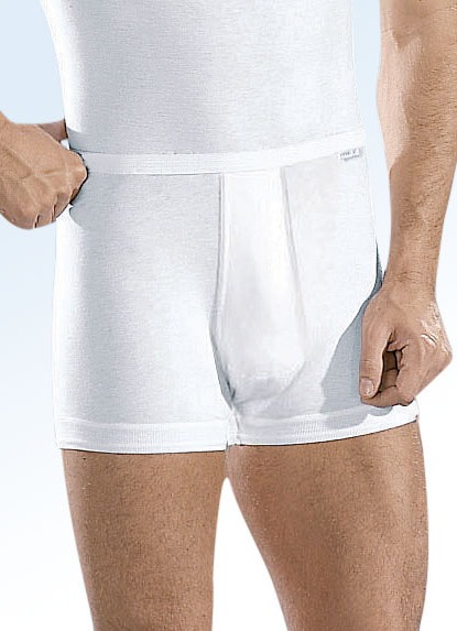 Slips & Unterhosen - Mey Noblesse Zweierpack Unterhosen aus Feinripp mit Eingriff, weiß, in Größe 005 bis 009, in Farbe WEISS Ansicht 1