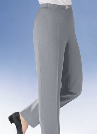 Hose mit Metallzier am Bund in 9 Farben