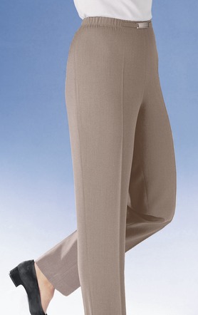 Hose mit Metallzier am Bund in 9 Farben