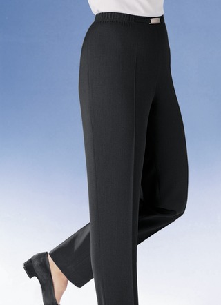 Hose mit Metallzier am Bund in 9 Farben