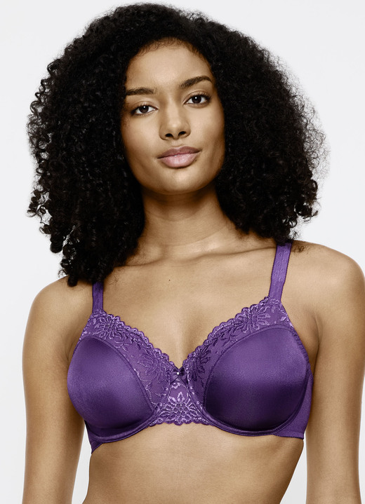 BH mit Formbügel - Triumph-Ladyform Soft-Minimizer-Bügel-BH, in Größe 075 bis 095, in Cup C, in Farbe VIOLA Ansicht 1