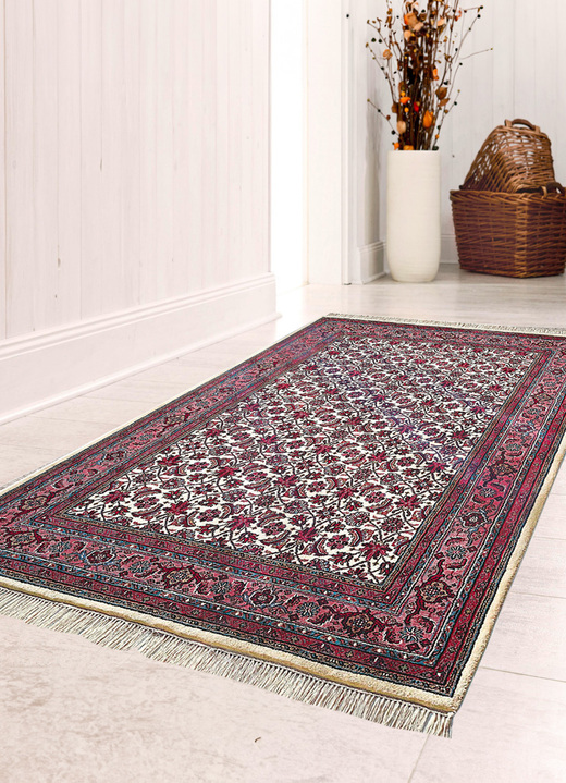 Klassisch - Orientteppich in verschiedenen Farben, in Größe 037 (Brücke, ca. 70x140 cm) bis 299 (Teppich, ca. 300x400 cm), in Farbe CREMEGRUNDIG Ansicht 1