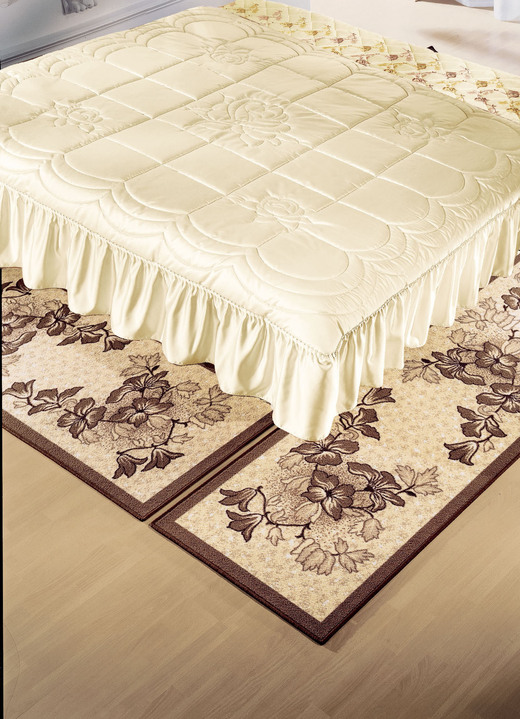 Bettumrandungen - Bettumrandung mit beschichteter Rückseite, in Farbe BEIGE Ansicht 1