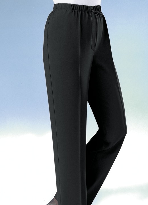 Hosen - Hose mit eingearbeiteter Tresortasche, in Größe 020 bis 056, in Farbe SCHWARZ Ansicht 1