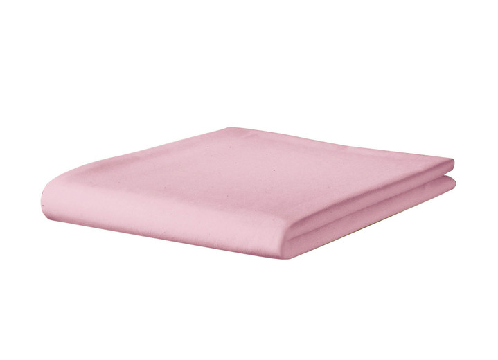 Spannbetttücher - Atmungsaktiv und hautfreundliche Betttücher und Spannbettücher, in Größe 131 (2 Betttücher, 150/ 250 cm) bis 138 (1 Spannbetttuch, 200/ 200 cm), in Farbe ALTROSA Ansicht 1