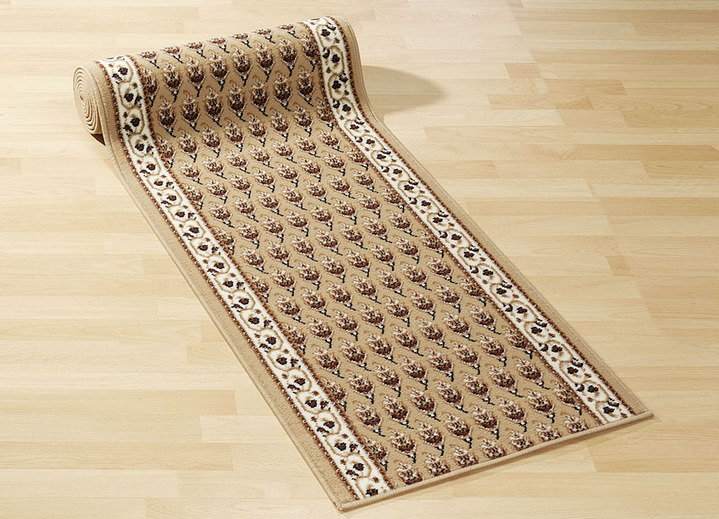 Läufer & Stufenmatten - Läufer in Wunschlänge, in Größe 101 (Läufer 60 cm breit) bis 104 (Läufer 70 cm breit), in Farbe BEIGE Ansicht 1