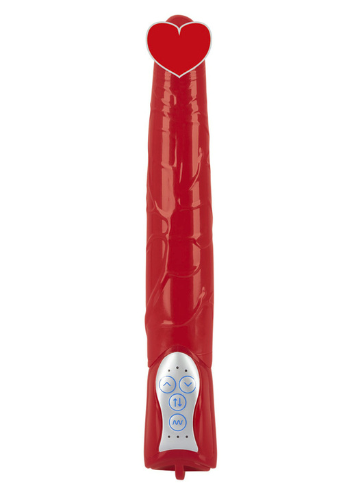 - Vibrator mit automatischer Stoßfunktion, in Farbe ROT Ansicht 1
