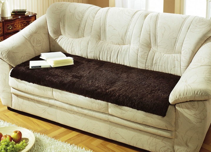Dunkelbraun Sesselschoner Sesselauflage Qualitäts Naturform Lammfell Couchauflage Sofaüberwurf in braun Dunkelbraun Sesselschoner Sesselauflage Qualitäts Naturform Lammfell Couchauflage Sofaüberwurf in braun