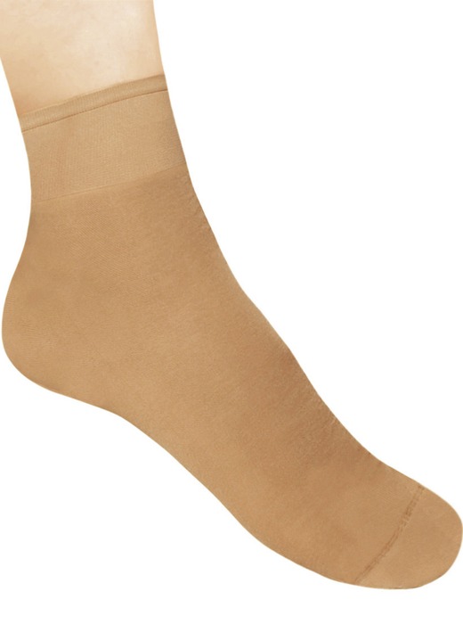 Bekleidung & Strümpfe - Diabetiker-Socken und Kniestrümpfe, in Farbe HAUTFARBEN, in Ausführung Kniestrümpfe Ansicht 1