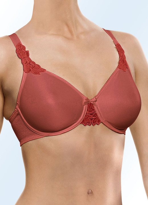 Tagwäsche - Chantelle Hedona-Bügel-BH, in Größe 070 bis 095, in Cup E, in Farbe KUPFER