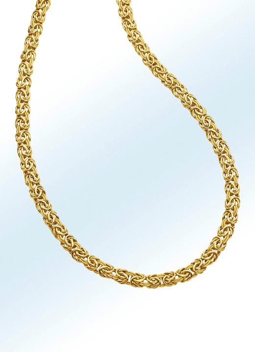 - Königsketten-Garnitur, in Farbe , in Ausführung Halskette 45 cm