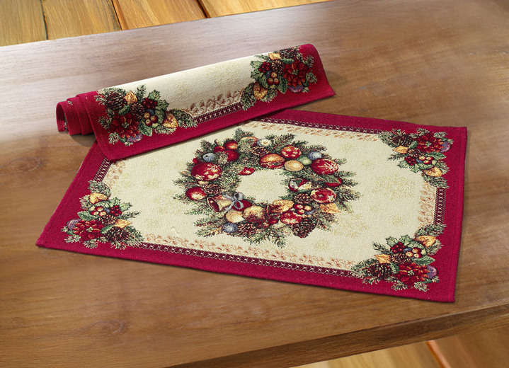 Tischdecken - Hochwertige Tisch- und Raumdekoration, in Größe 100 (2 Platzset, 33/45 cm) bis 404 (Kissenbezug, 45/ 45 cm), in Farbe  Ansicht 1