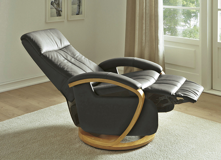 TV-Sessel / Relax-Sessel - Relaxsessel mit Fußstütze, in Farbe BRAUN Ansicht 1
