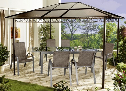 Pavillon Wind Und Wetterfest Fur Den Garten Online Kaufen
