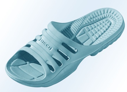Badeschuhe mit Massage-Fußbett
