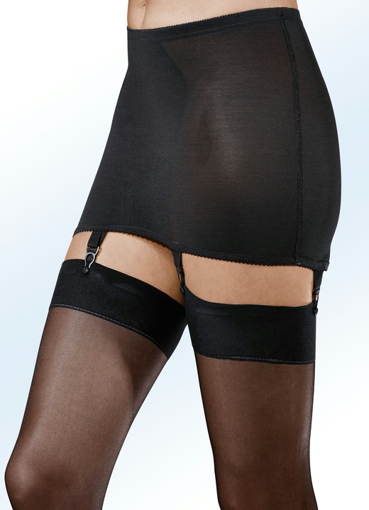 Strümpfe & Strumpfhosen - Dreierpack Feinstrümpfe, 20 den, in Größe 1 (Schuhgr. 35,36,37) bis 3 (Schuhgr. 41+42), in Farbe SCHWARZ Ansicht 1