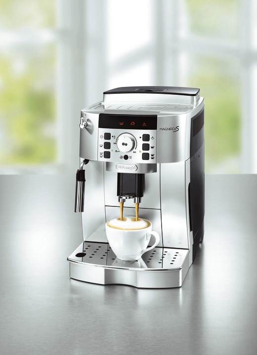 Kaffee-Vollautomaten & Espressomaschinen - De’Longhi Magnifica S ECAM 22.110.SB Kaffeevollautomat, in Farbe SILBER-SCHWARZ Ansicht 1