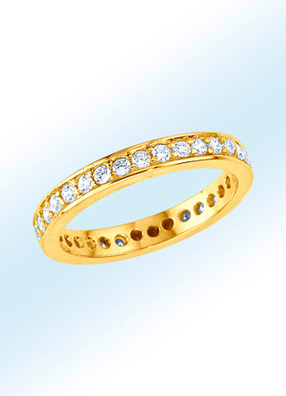 Memoire-Ring, vergoldet
