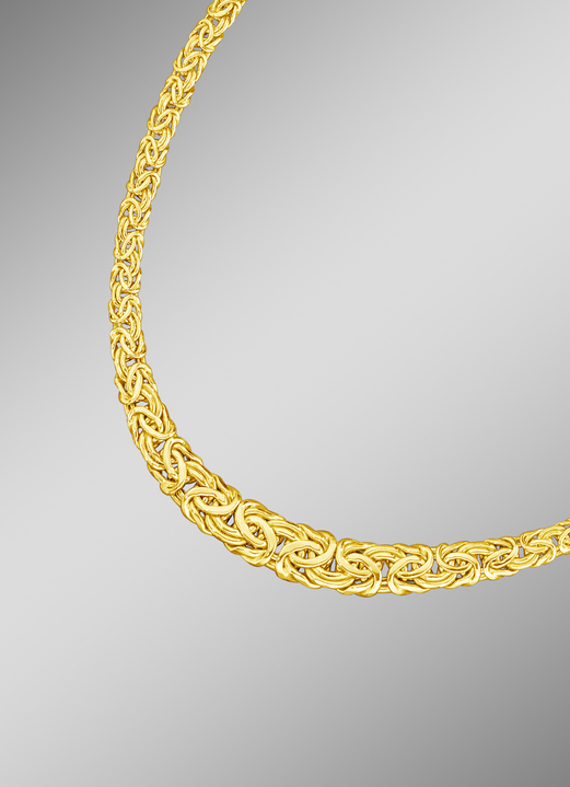 Halsketten - Königskette in Verlaufsform, in Farbe  Ansicht 1