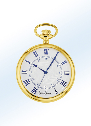 "Jean Jacot"-Quartz-Taschenuhr