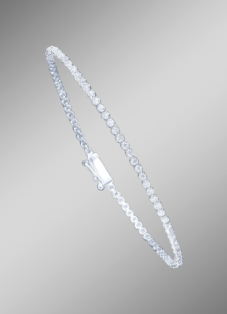 Exclusiv Armband mit 80 Brillanten