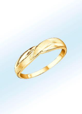 Damenring in Bicolor
