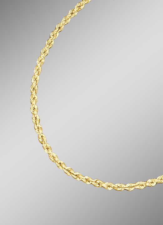 Halsketten - Elegante Kordelkette aus Gold, in Farbe  Ansicht 1