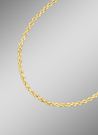 Elegante Kordelkette aus Gold