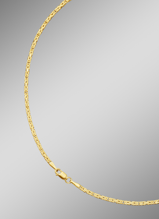 Halsketten - Königskette mit Karabiner, in Farbe  Ansicht 1