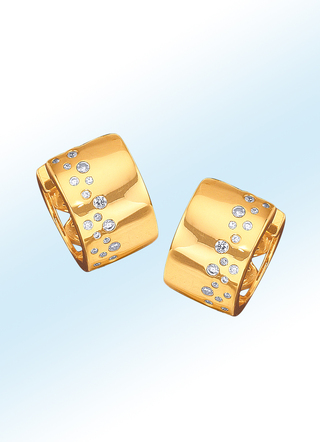Klappcreolen mit Brillanten