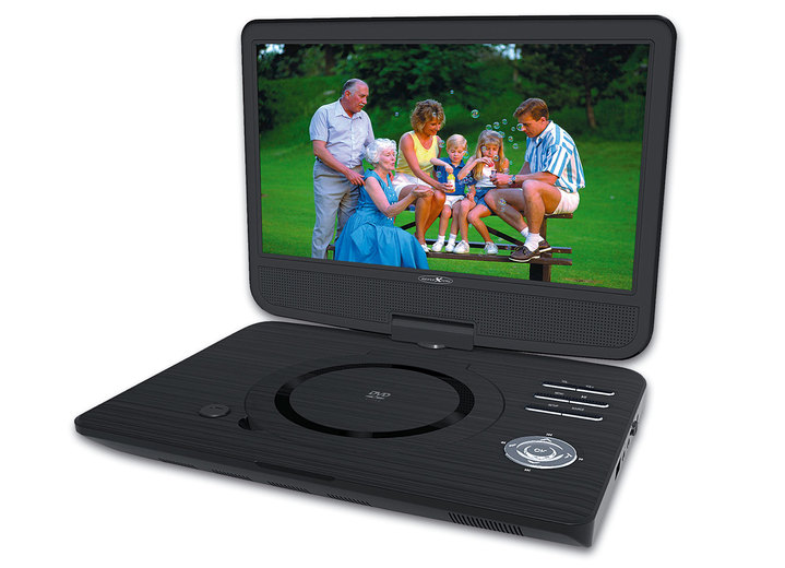 - REFLEXION DVD 1005 portabler DVD-Spieler, in Farbe SCHWARZ