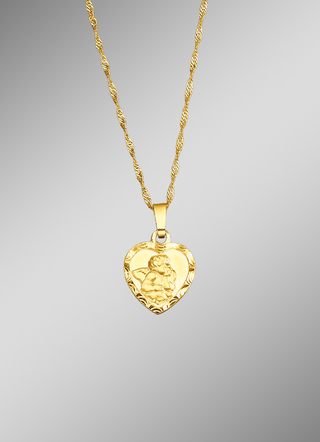Anhänger Schutzengel mit Diamantschnitt