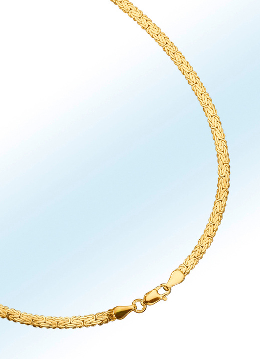 - Königsketten-Halskette oder Armband, verschiedene Ausführungen, in Farbe , in Ausführung Armband, 19 cm lang