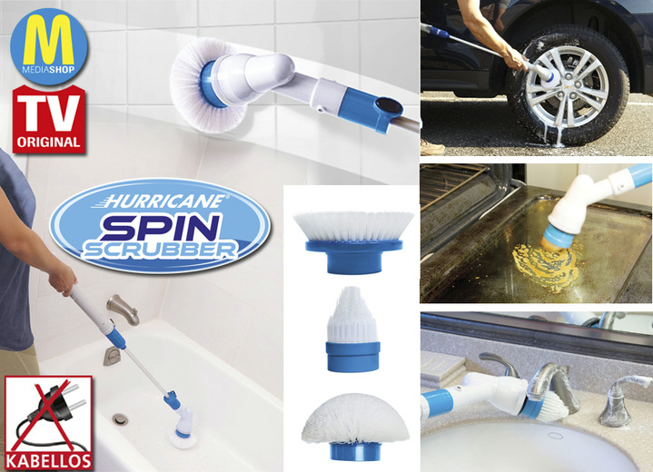 Akku-Reinigungsbürste „Hurricane Spin Scrubber“ bestellen