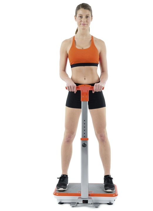 Fitness - VIBROSHAPER-Vibrationsplatte in verschiedenen Ausführungen, in Farbe , in Ausführung Mit Haltegriff