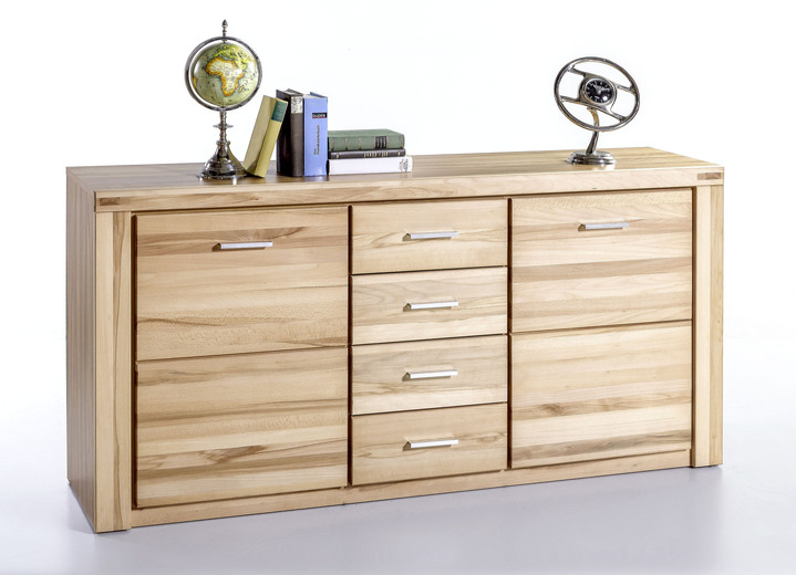 Sideboards - Sideboard mit Massivholzfronten, in Farbe KERNBUCHE Ansicht 1