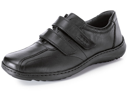 Waldläufer, bequeme Herren-Slipper, Weite H, mit herausnehmbarem Fußbett