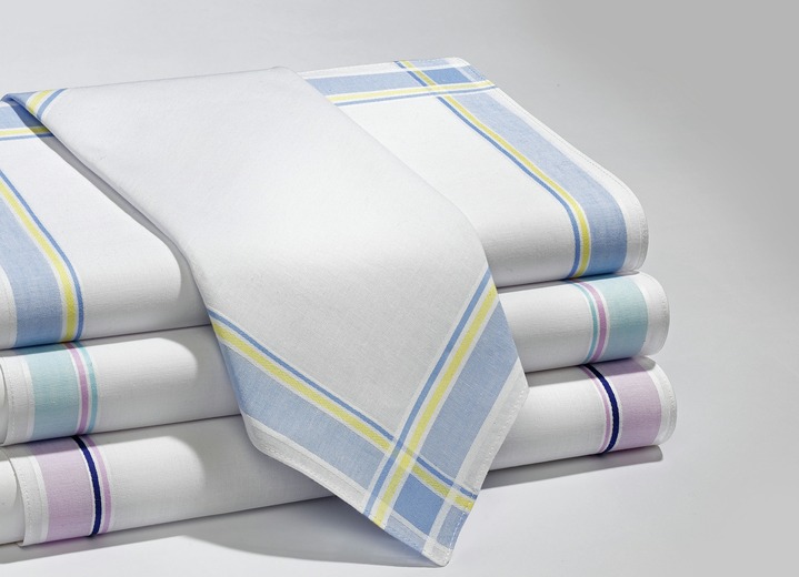 Praktische Hilfsmittel - Damen Stofftaschentücher, in Größe 100 (6er-Pack) bis 200 (12er-Pack), in Farbe