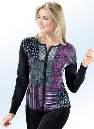 Strickjacke mit Baumwolle