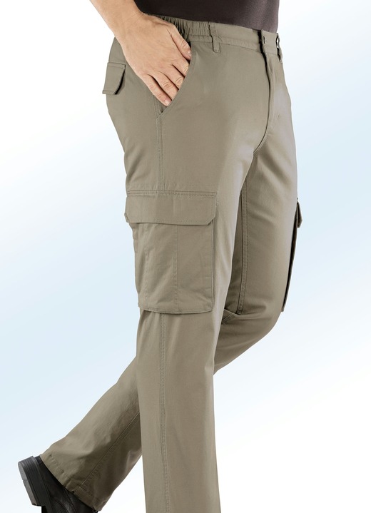 Thermohose mit Cargotaschen in 4 Farben - Hosen | BADER