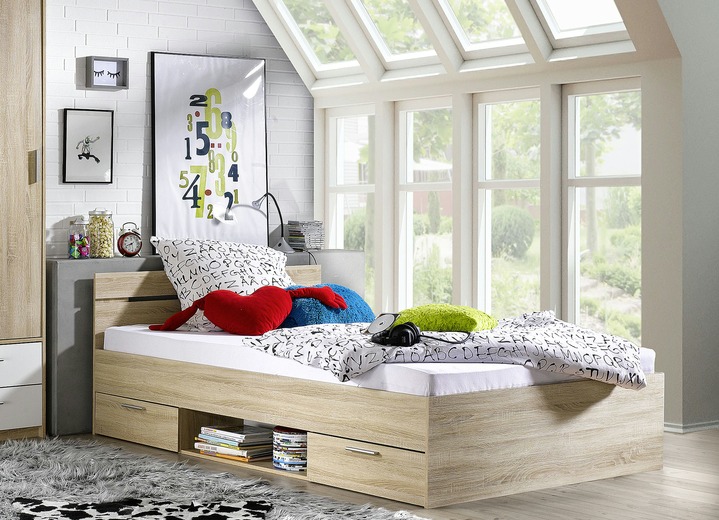 betten mit schubladen, komfortables bett mit 2 schubladen - betten | bader, Design ideen