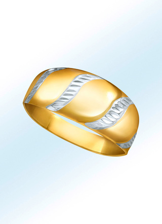 Damenring in Bicolor