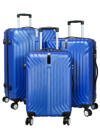 Koffer-Set, 3-teilig, in verschiedenen Farben