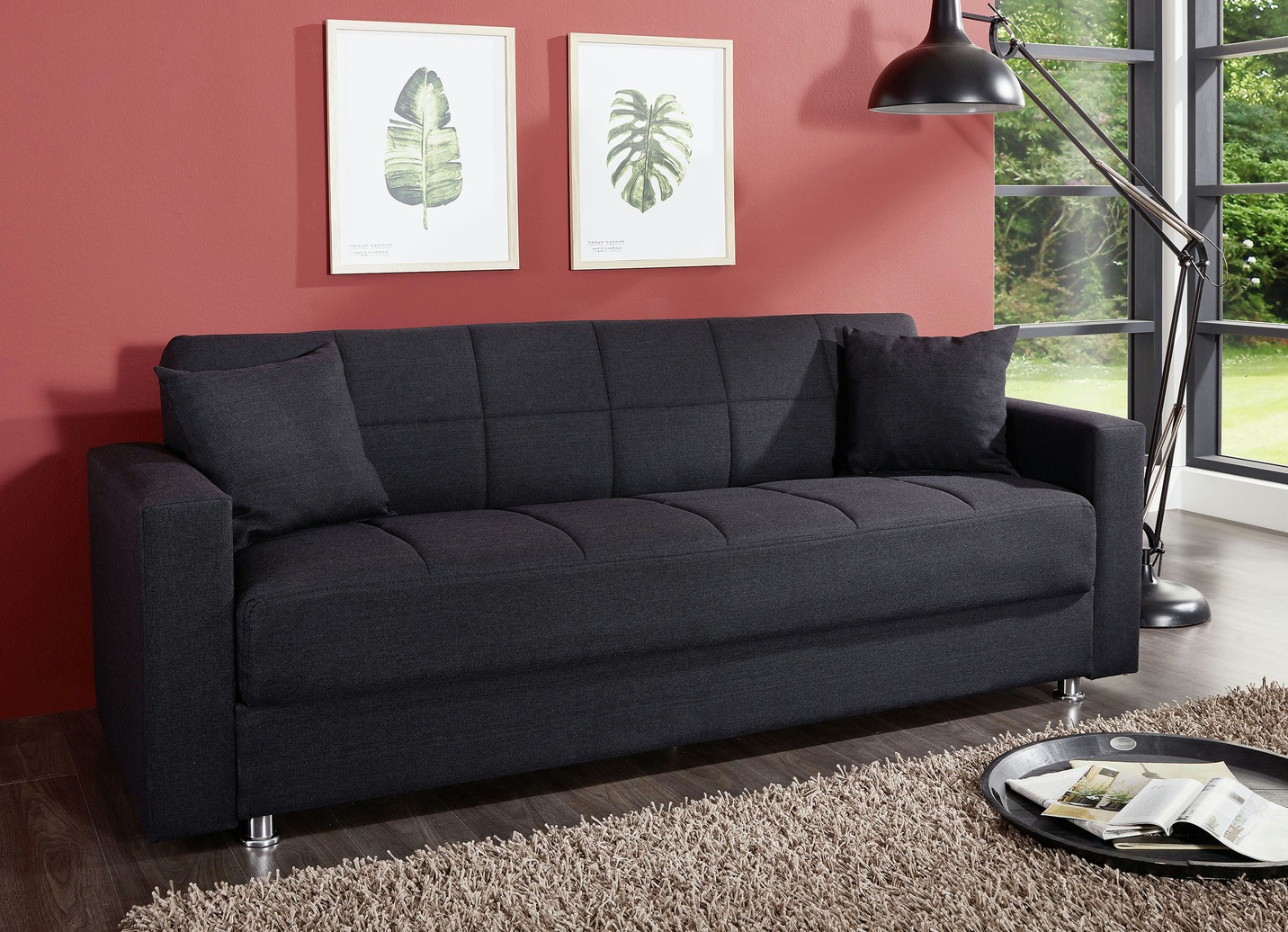 KlickKlackSofa mit Dekokissen Polstermöbel BADER
