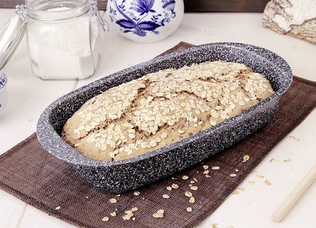 Brotbackset, 3-teilig, in Granit-Optik