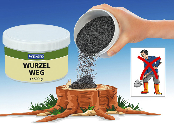 Gartenpflege - Wurzelweg-Granulat von WENKO, in Farbe , in Ausführung Inhalt 500 g Ansicht 1