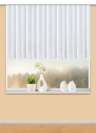 Halbtransparenter Blumenfenster-Store