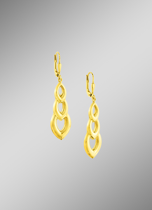 Ohrschmuck - Bezaubernde Ohrringe aus Gold, in Farbe  Ansicht 1