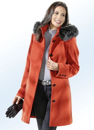 Longjacke mit Knopfleiste